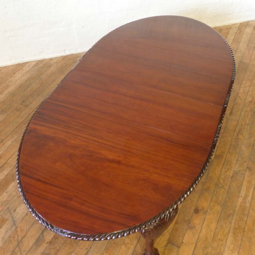 EDWARDIAN MAHOGANY DINING TABLE - ADDITIONAL PHOTO 6