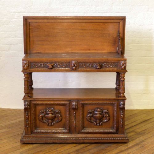 VICTORIAN OAK BUFFET - ADDITIONAL PHOTO 1