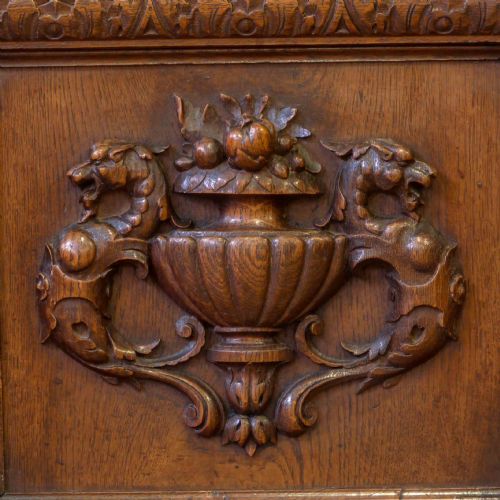 VICTORIAN OAK BUFFET - ADDITIONAL PHOTO 11