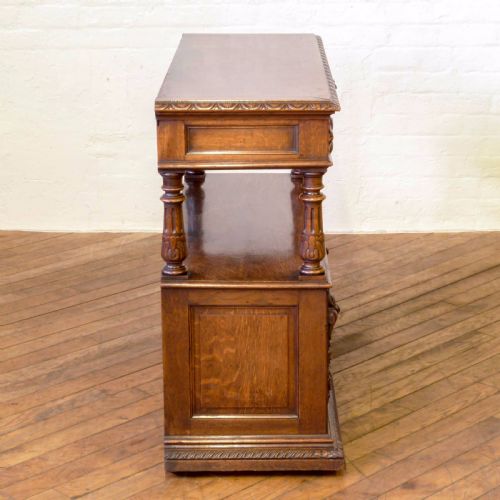 VICTORIAN OAK BUFFET - ADDITIONAL PHOTO 12