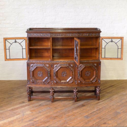 OAK BOOKCASE - ADDITIONAL PHOTO 1