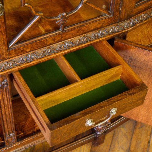 OAK BOOKCASE - ADDITIONAL PHOTO 7