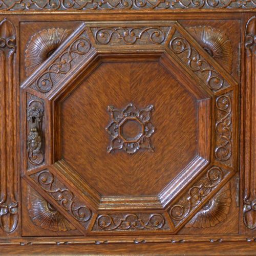OAK BOOKCASE - ADDITIONAL PHOTO 9