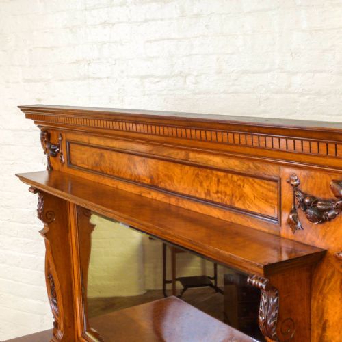 VICTORIAN POLLARD OAK SIDEBOARD - ADDITIONAL PHOTO 14