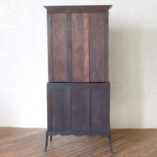 MAHOGANY BUREAU BOOKCASE - ADDITIONAL PHOTO 13