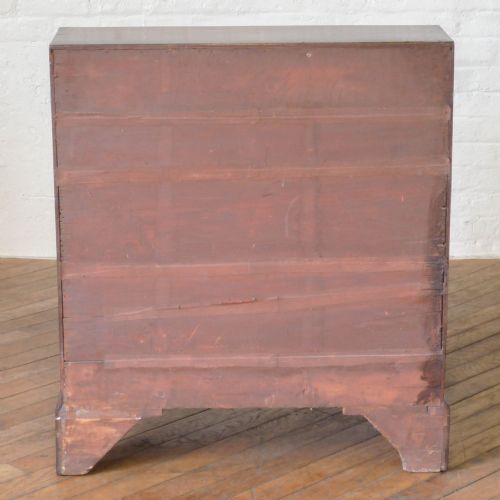 GEORGIAN MAHOGANY BUREAU - ADDITIONAL PHOTO 10