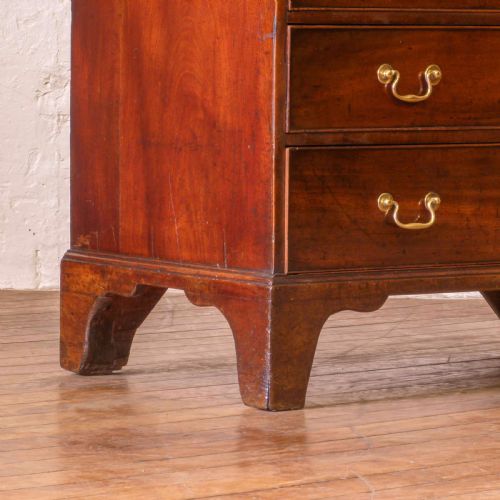 GEORGIAN MAHOGANY BUREAU - ADDITIONAL PHOTO 12