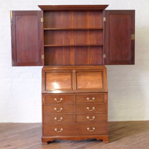 VICTORIAN ESTATE BUREAU BOOKCASE - ADDITIONAL PHOTO 1