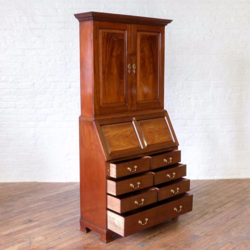 VICTORIAN ESTATE BUREAU BOOKCASE - ADDITIONAL PHOTO 7