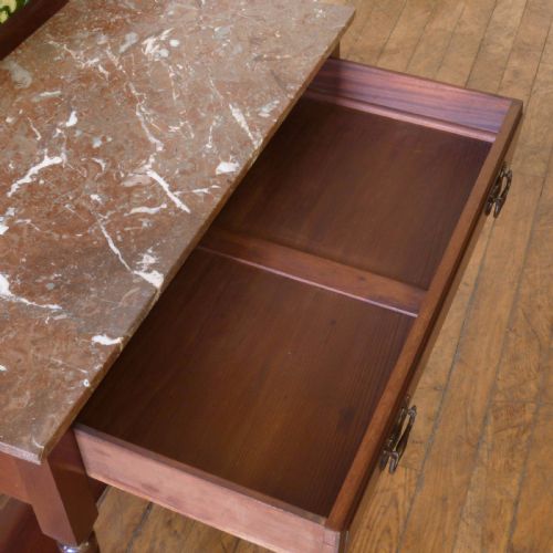 VICTORIAN MAHOGANY WASHSTAND - ADDITIONAL PHOTO 5