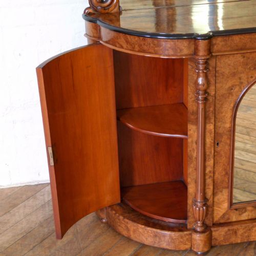 VICTORIAN WALNUT CHIFFONIER - ADDITIONAL PHOTO 2