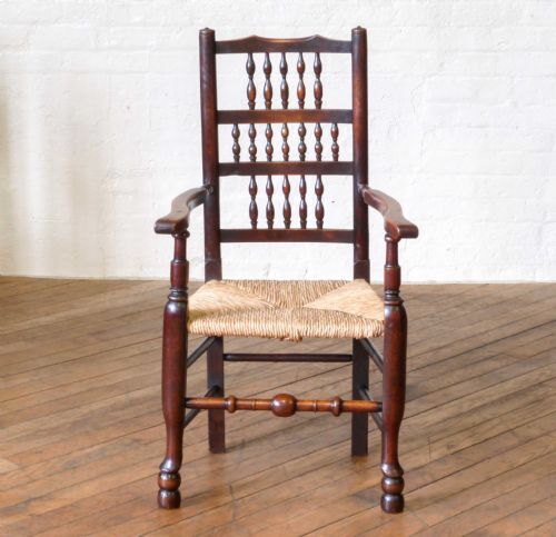 SET OF EIGHT LANCASHIRE SPINDLEBACK CHAIRS - ADDITIONAL PHOTO 2