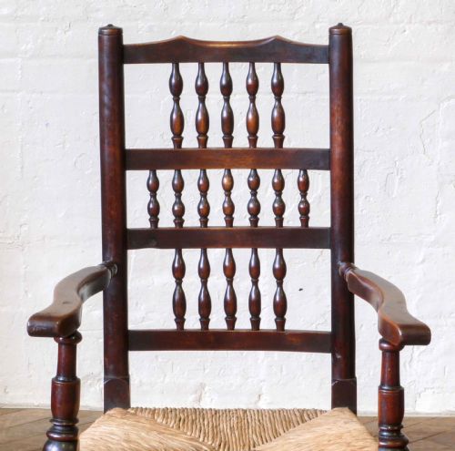 SET OF EIGHT LANCASHIRE SPINDLEBACK CHAIRS - ADDITIONAL PHOTO 3