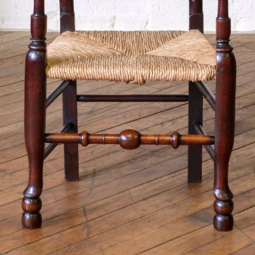 SET OF EIGHT LANCASHIRE SPINDLEBACK CHAIRS - ADDITIONAL PHOTO 4