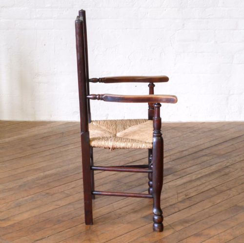 SET OF EIGHT LANCASHIRE SPINDLEBACK CHAIRS - ADDITIONAL PHOTO 6
