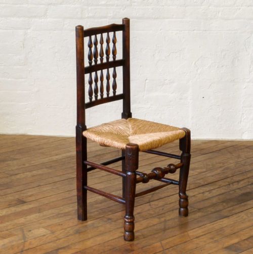 SET OF EIGHT LANCASHIRE SPINDLEBACK CHAIRS - ADDITIONAL PHOTO 14