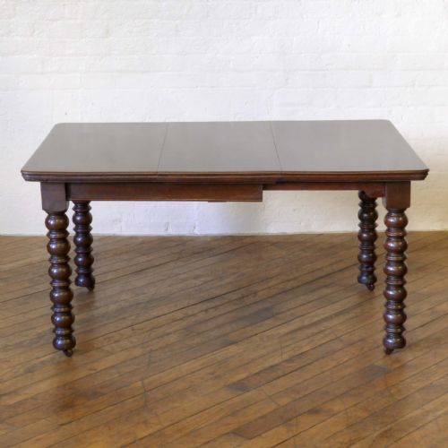 VICTORIAN OAK EXTENDING TABLE - ADDITIONAL PHOTO 1