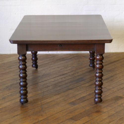 VICTORIAN OAK EXTENDING TABLE - ADDITIONAL PHOTO 2
