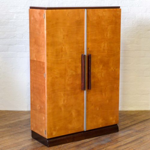 french art deco cupboard - CATEGORY: ANTIQUE CUPBOARDS - DATED 1930
