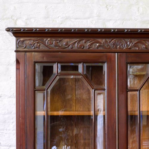 CHIPPENDALE REVIVAL BOOKCASE - ADDITIONAL PHOTO 2