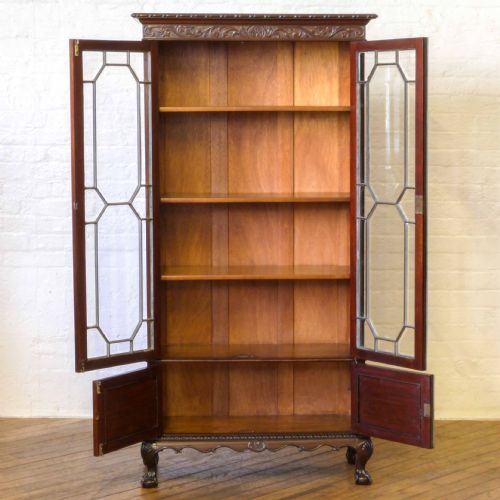 CHIPPENDALE REVIVAL BOOKCASE - ADDITIONAL PHOTO 3