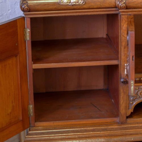 VICTORIAN POLLARD OAK SIDEBOARD - ADDITIONAL PHOTO 3
