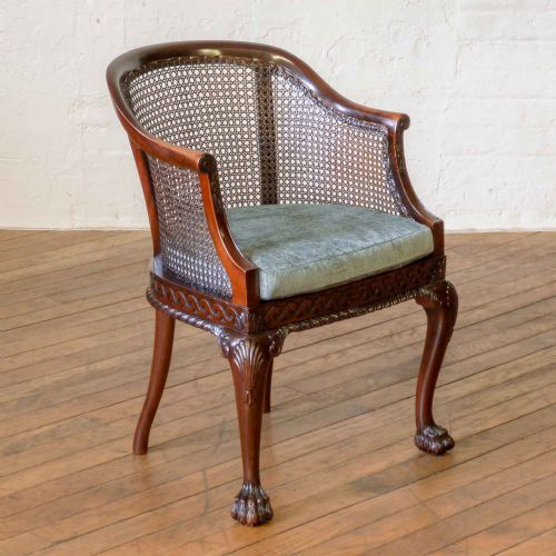 VICTORIAN MAHOGANY CARLTON HOUSE DESK - ADDITIONAL PHOTO 22