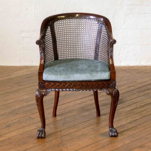 VICTORIAN MAHOGANY CARLTON HOUSE DESK - ADDITIONAL PHOTO 23