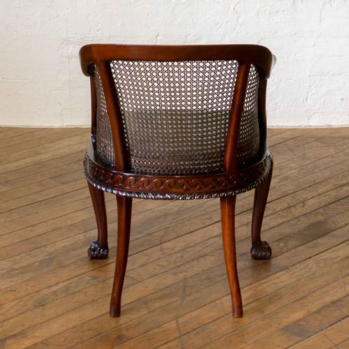 VICTORIAN MAHOGANY CARLTON HOUSE DESK - ADDITIONAL PHOTO 26