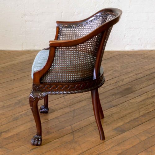 VICTORIAN MAHOGANY CARLTON HOUSE DESK - ADDITIONAL PHOTO 27