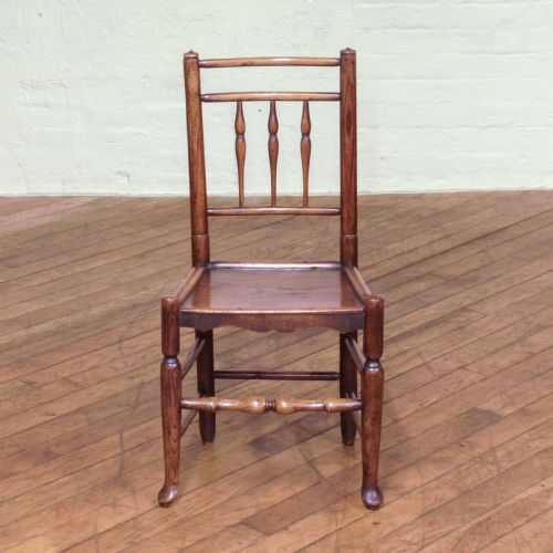 SET OF EIGHT 18TH CENTURY ASH AND ELM COUNTRY CHAIRS - ADDITIONAL PHOTO 1