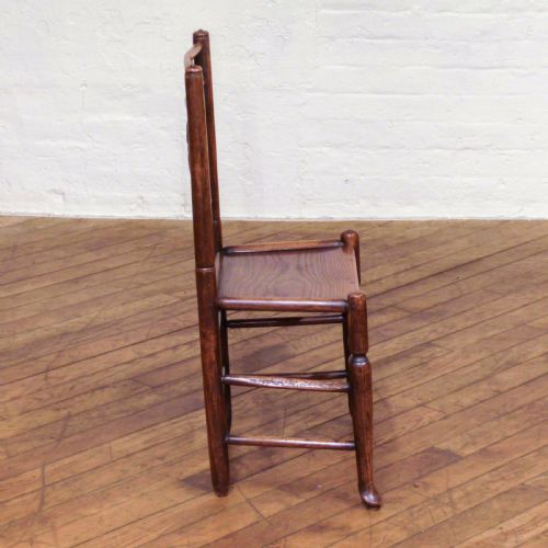 SET OF EIGHT 18TH CENTURY ASH AND ELM COUNTRY CHAIRS - ADDITIONAL PHOTO 6