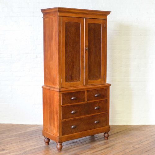VICTORIAN PINE LINEN PRESS - ADDITIONAL PHOTO 5