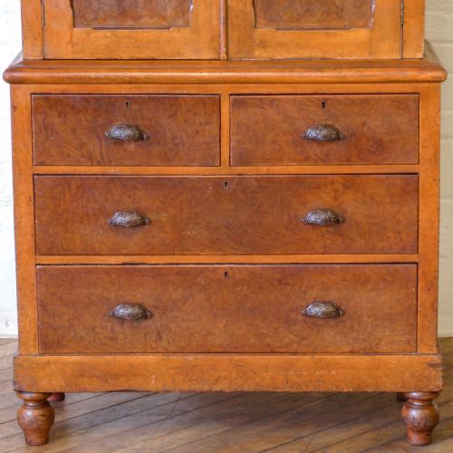 VICTORIAN PINE LINEN PRESS - ADDITIONAL PHOTO 6