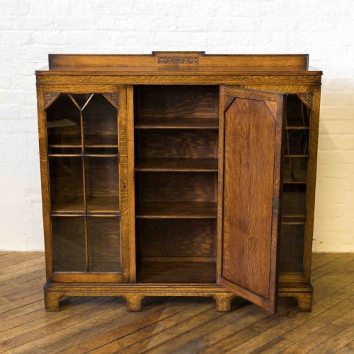 OAK BOOKCASE - ADDITIONAL PHOTO 6