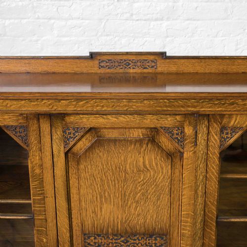 OAK BOOKCASE - ADDITIONAL PHOTO 7