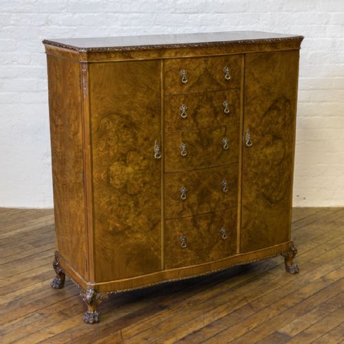 walnut compactum - CATEGORY: ANTIQUE WARDROBES - DATED 1920