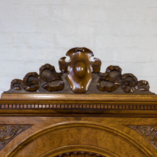 VICTORIAN POLLARD OAK SIDEBOARD - ADDITIONAL PHOTO 10