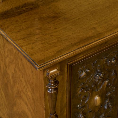 VICTORIAN POLLARD OAK SIDEBOARD - ADDITIONAL PHOTO 21
