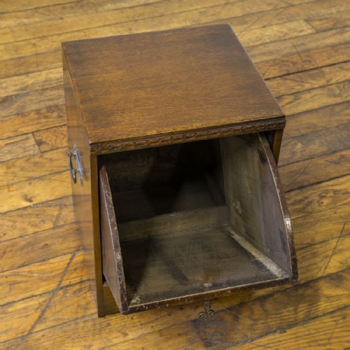 EDWARDIAN OAK COAL PURDONIUM - ADDITIONAL PHOTO 3