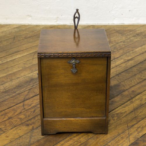 EDWARDIAN OAK COAL PURDONIUM - ADDITIONAL PHOTO 6