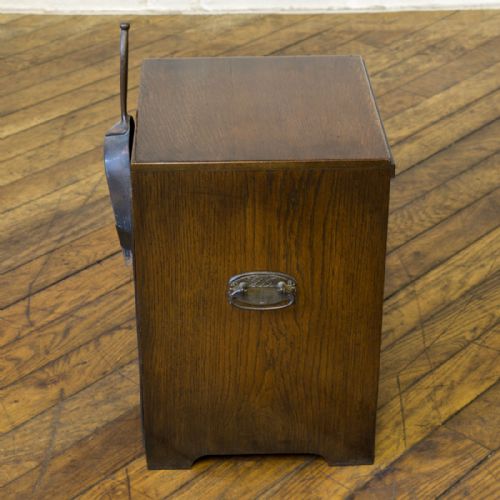 EDWARDIAN OAK COAL PURDONIUM - ADDITIONAL PHOTO 9
