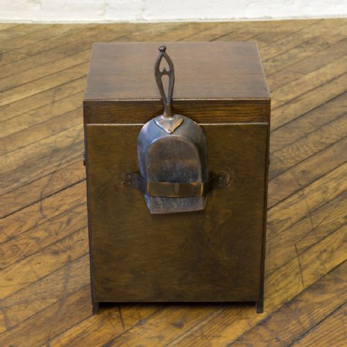 EDWARDIAN OAK COAL PURDONIUM - ADDITIONAL PHOTO 10