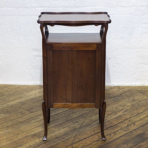 ART NOUVEAU MAHOGANY MUSIC CABINET - ADDITIONAL PHOTO 5