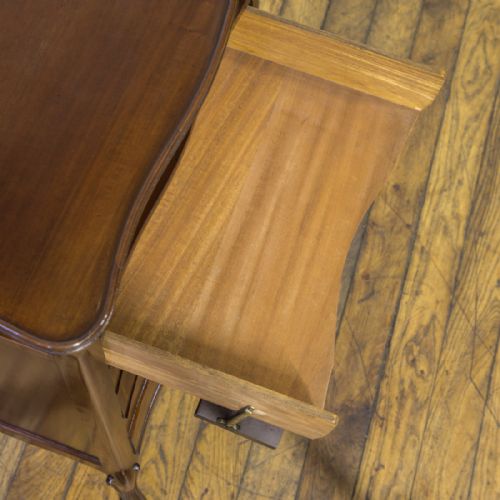 ART NOUVEAU MAHOGANY MUSIC CABINET - ADDITIONAL PHOTO 8