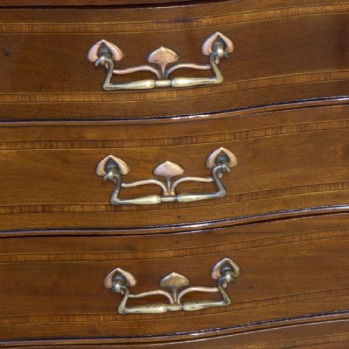 ART NOUVEAU MAHOGANY MUSIC CABINET - ADDITIONAL PHOTO 11