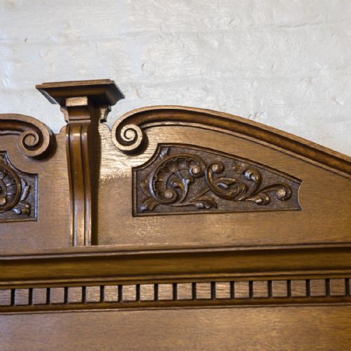 EDWARDIAN OAK SIDEBOARD - ADDITIONAL PHOTO 7