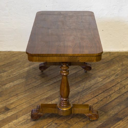 WILLIAM IV ROSEWOOD LIBRARY TABLE - ADDITIONAL PHOTO 2