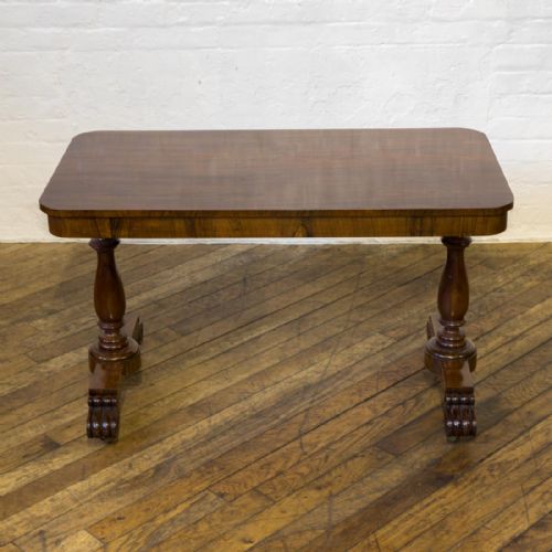WILLIAM IV ROSEWOOD LIBRARY TABLE - ADDITIONAL PHOTO 3