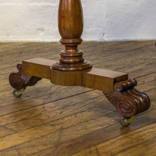 WILLIAM IV ROSEWOOD LIBRARY TABLE - ADDITIONAL PHOTO 8